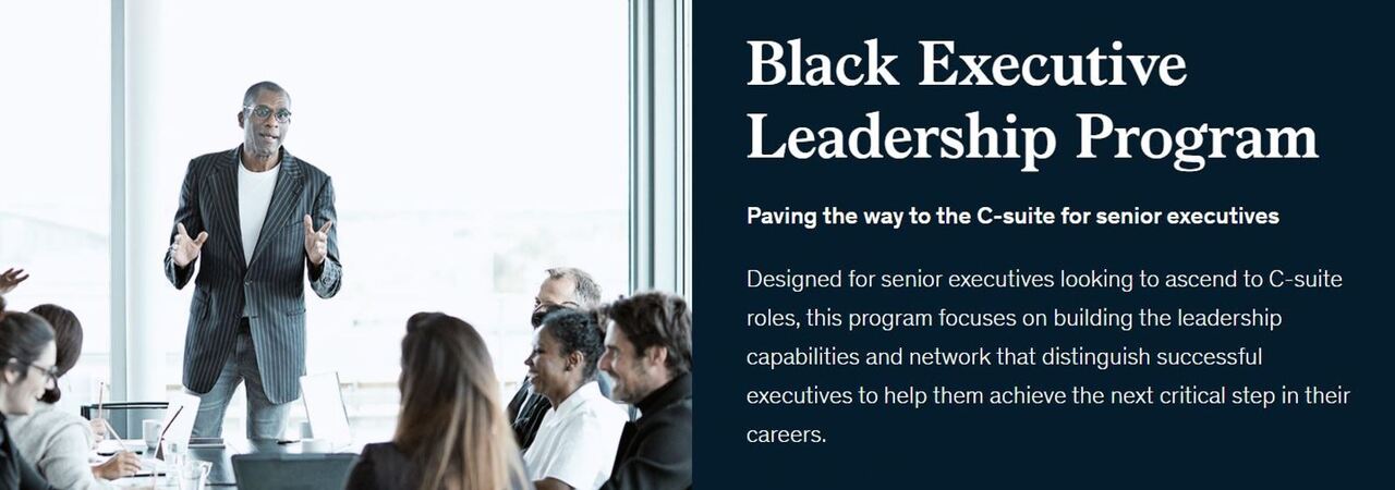 Black executive leadership program