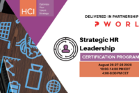 Strategic hr leadership certificate program