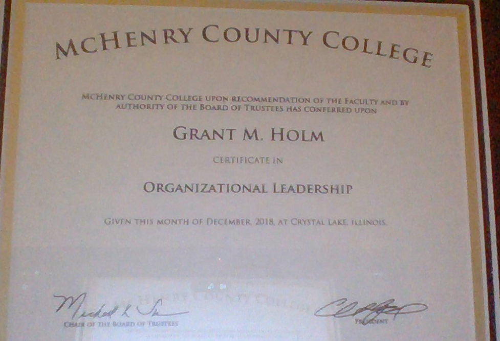 Certificate leadership executive education programs