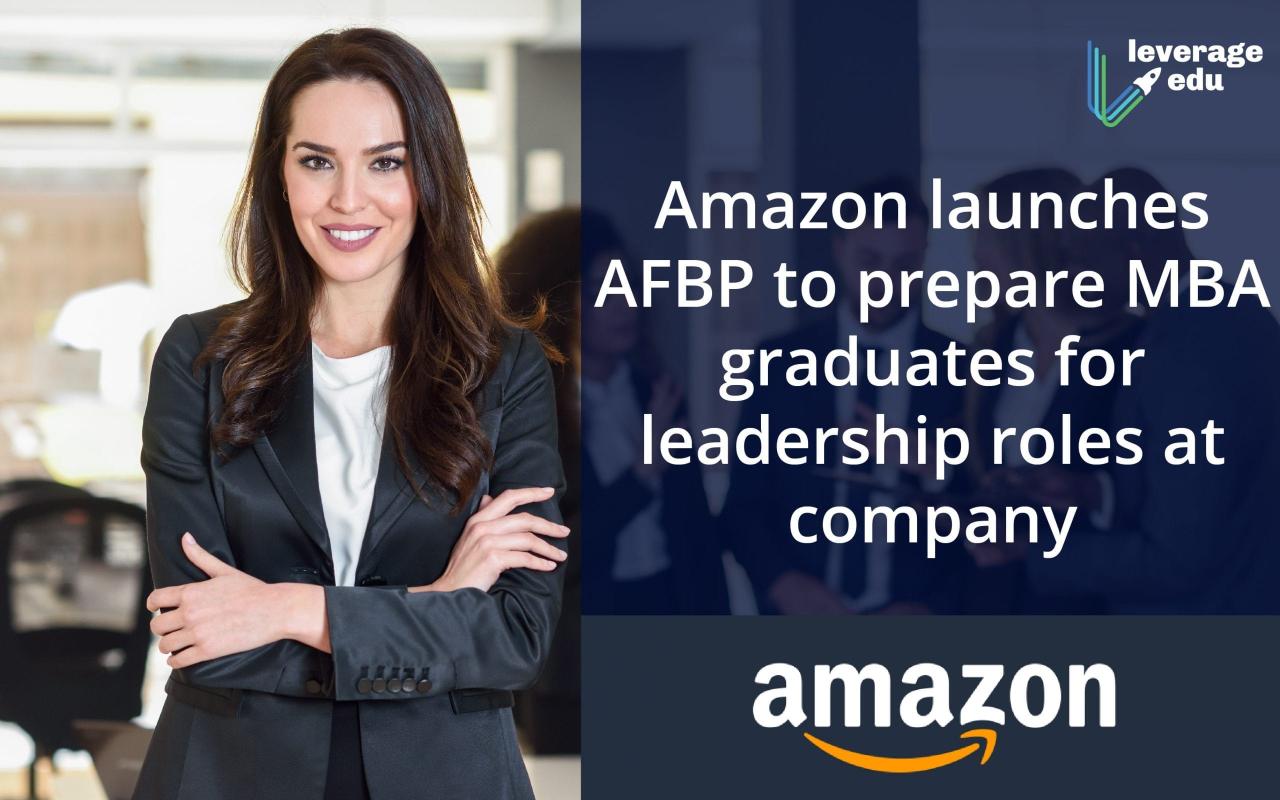 Amazon mba leadership development program