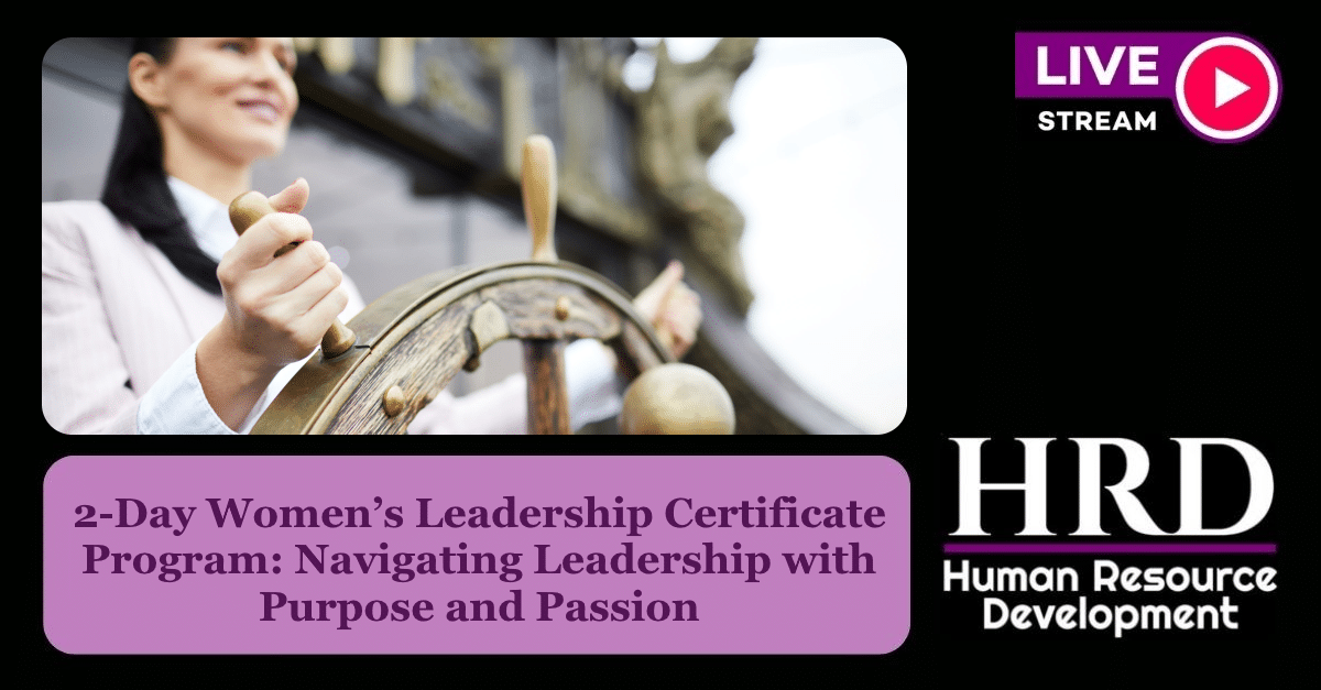 Women's leadership certificate program online