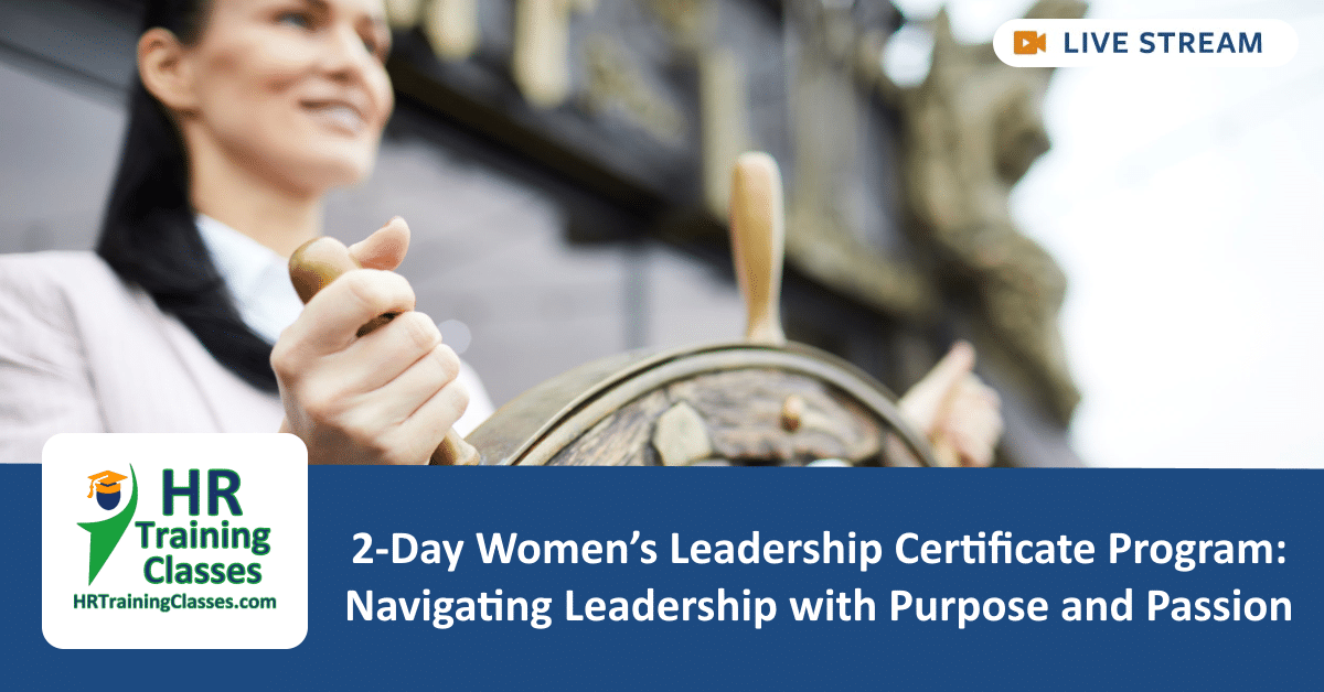 Women's leadership certificate program online