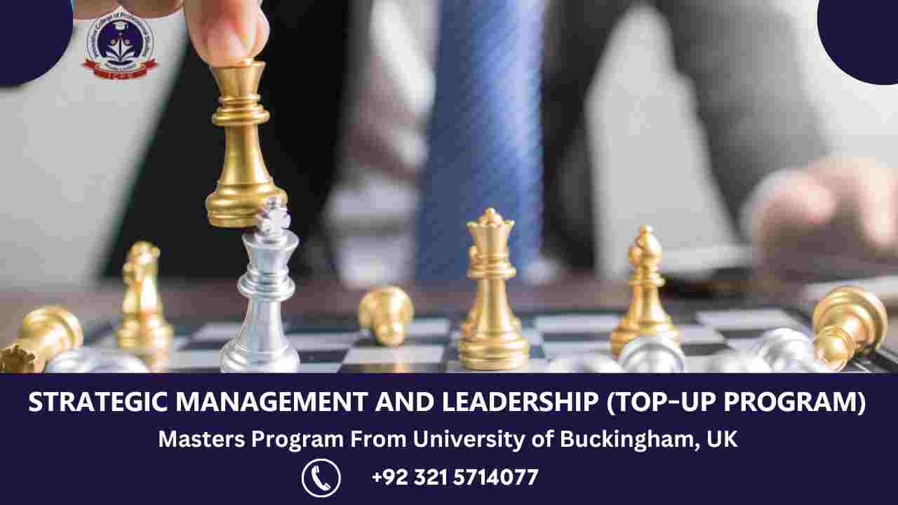 Masters strategic leadership