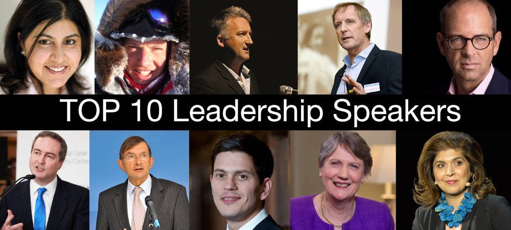 Keynote speakers on leadership