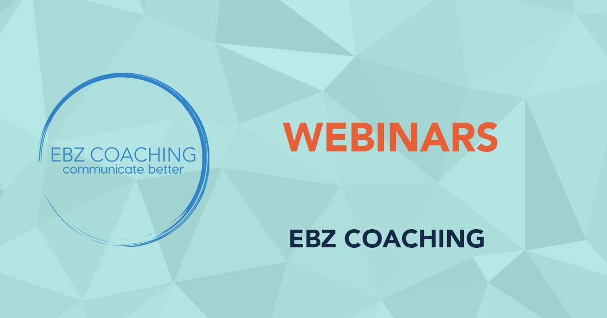 Leadership training webinars