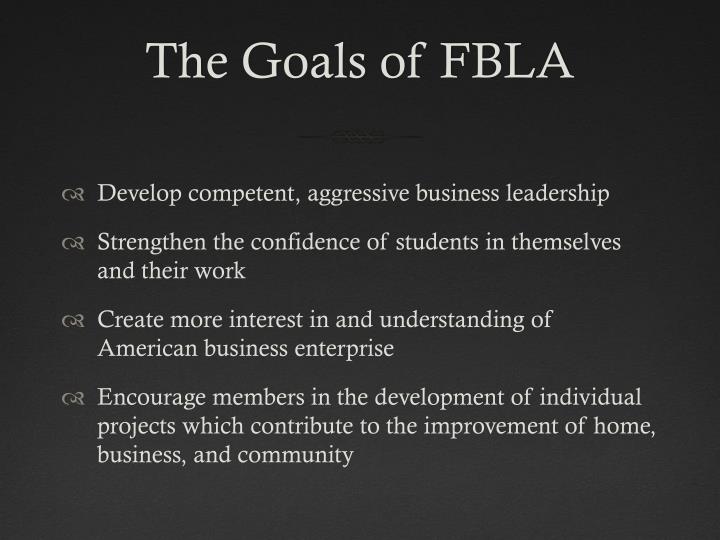 Fbla organizational leadership