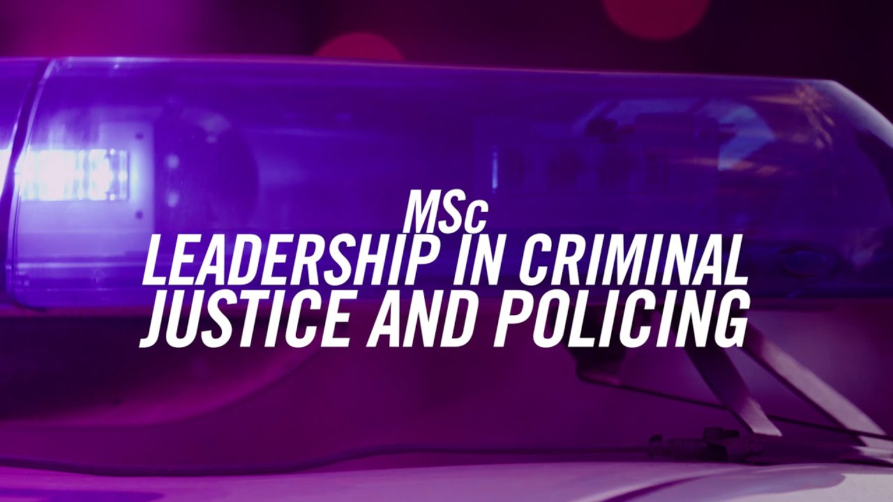 Criminal leadership justice strategies